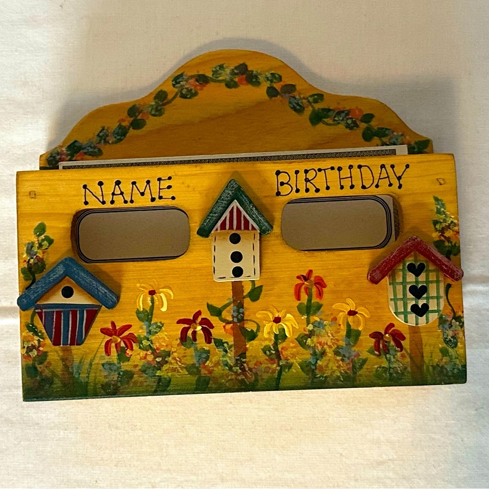 Handcrafted Birthday Reminder Box